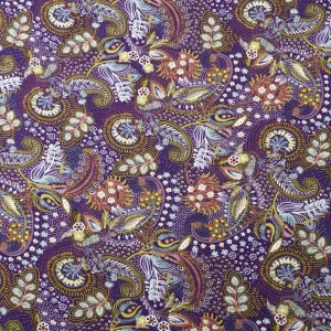 Tejido Fiesta Dibujo Morado