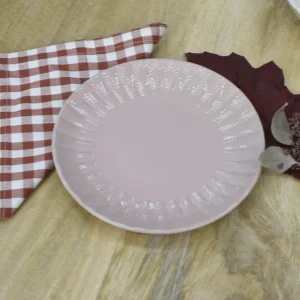 Set Plato Llano Rosa