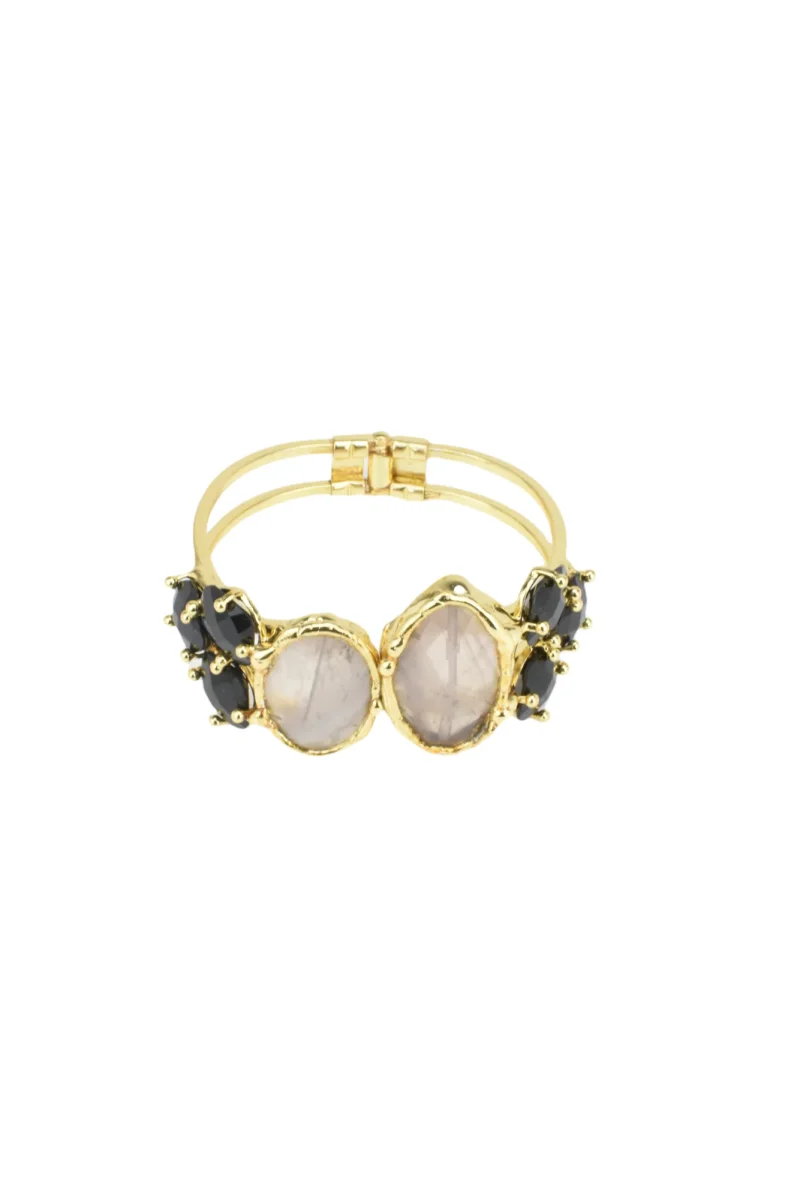 Pulsera Dorada Piedras Girga - Imagen 3