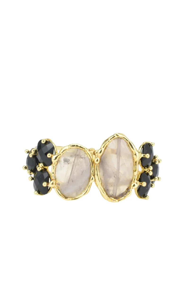 Pulsera Dorada Piedras Girga