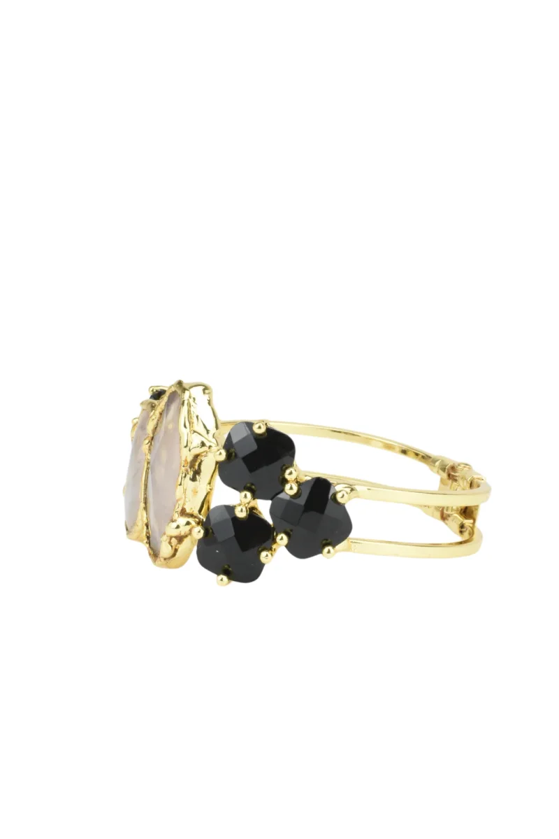 Pulsera Dorada Piedras Girga - Imagen 4