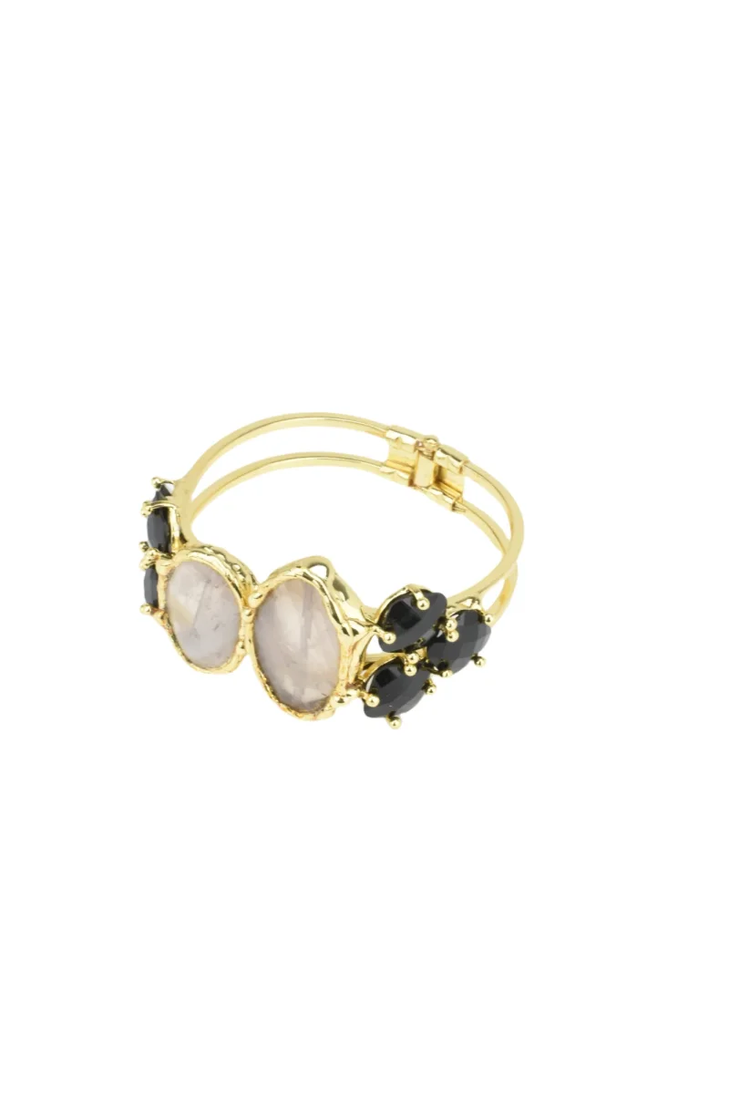 Pulsera Dorada Piedras Girga - Imagen 5