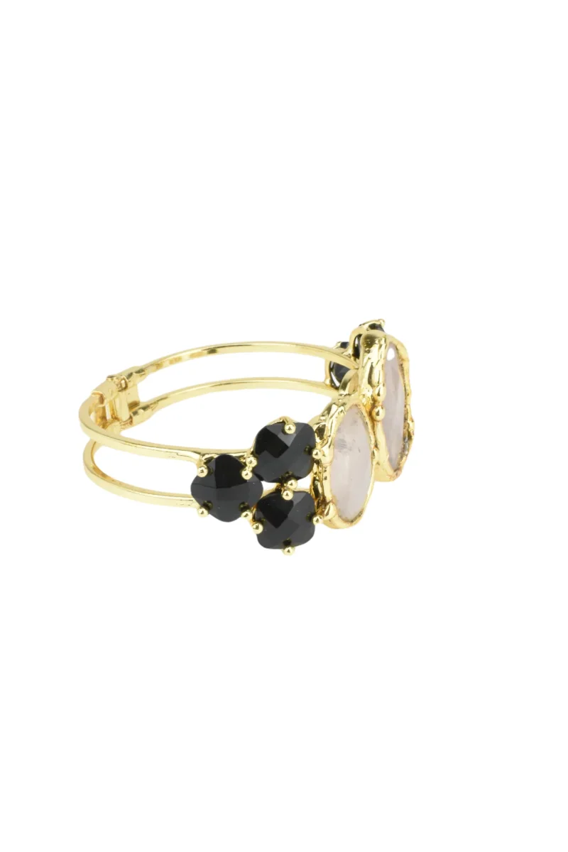 Pulsera Dorada Piedras Girga - Imagen 6