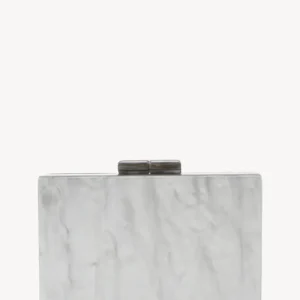 Clutch Metacrilato Gris