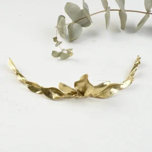 Tiara Hojas Doradas