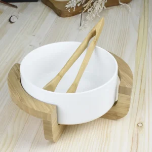 Ensaladera Madera Blanco