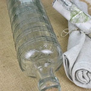 Botella Cristal Cuadros