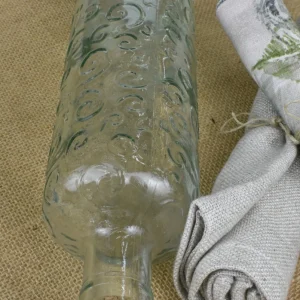 Botella Cristal Espiral