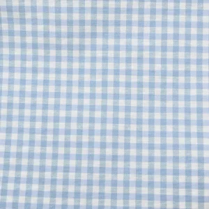 Tejido Loneta Cuadros Vichy Mini Azul