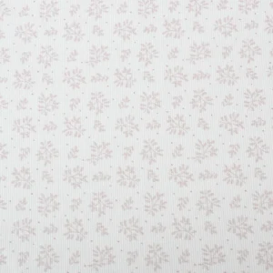 Tejido Piqué Plantas Rosas