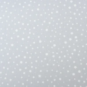 Tejido Piqué Gris Estrellas