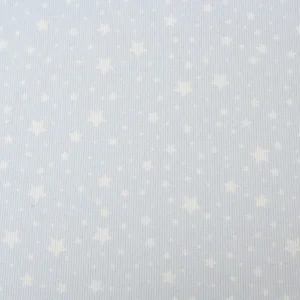Tejido Piqué Azul Estrellas