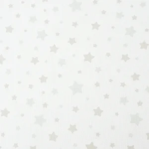 Tejido Piqué Estrellas Grises