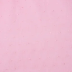 Tejido Plumeti Rosa Fuerte Bordado