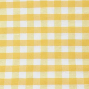 Tejido Loneta Cuadros Vichy Medium Amarillo