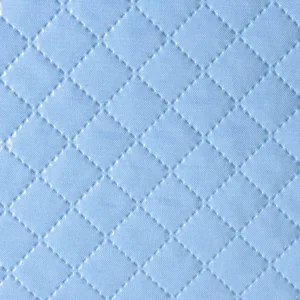 Tejido Piqué Plastificado Azul