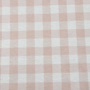 Tejido Resinado Cuadros Vichy Pequeño Rosa