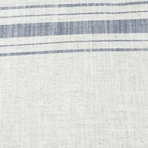 Tejido Viscosa Lino Raya Azul