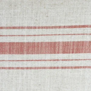 Tejido Viscosa Lino Raya Roja