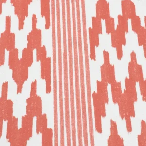 Tejido Panamá Étnico Rojo Nº1