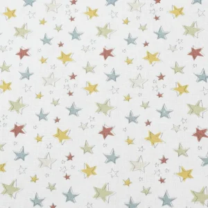 Tejido Popelín Estrella Color