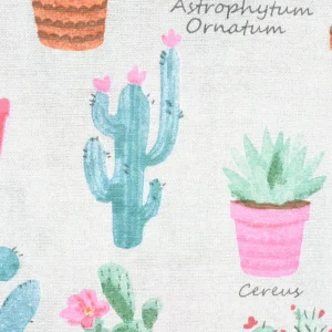 Tejido Loneta Cactus