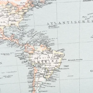 Tejido Loneta Mapa