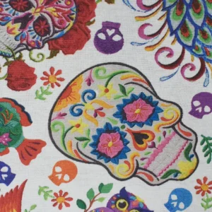 Tejido Loneta Calavera