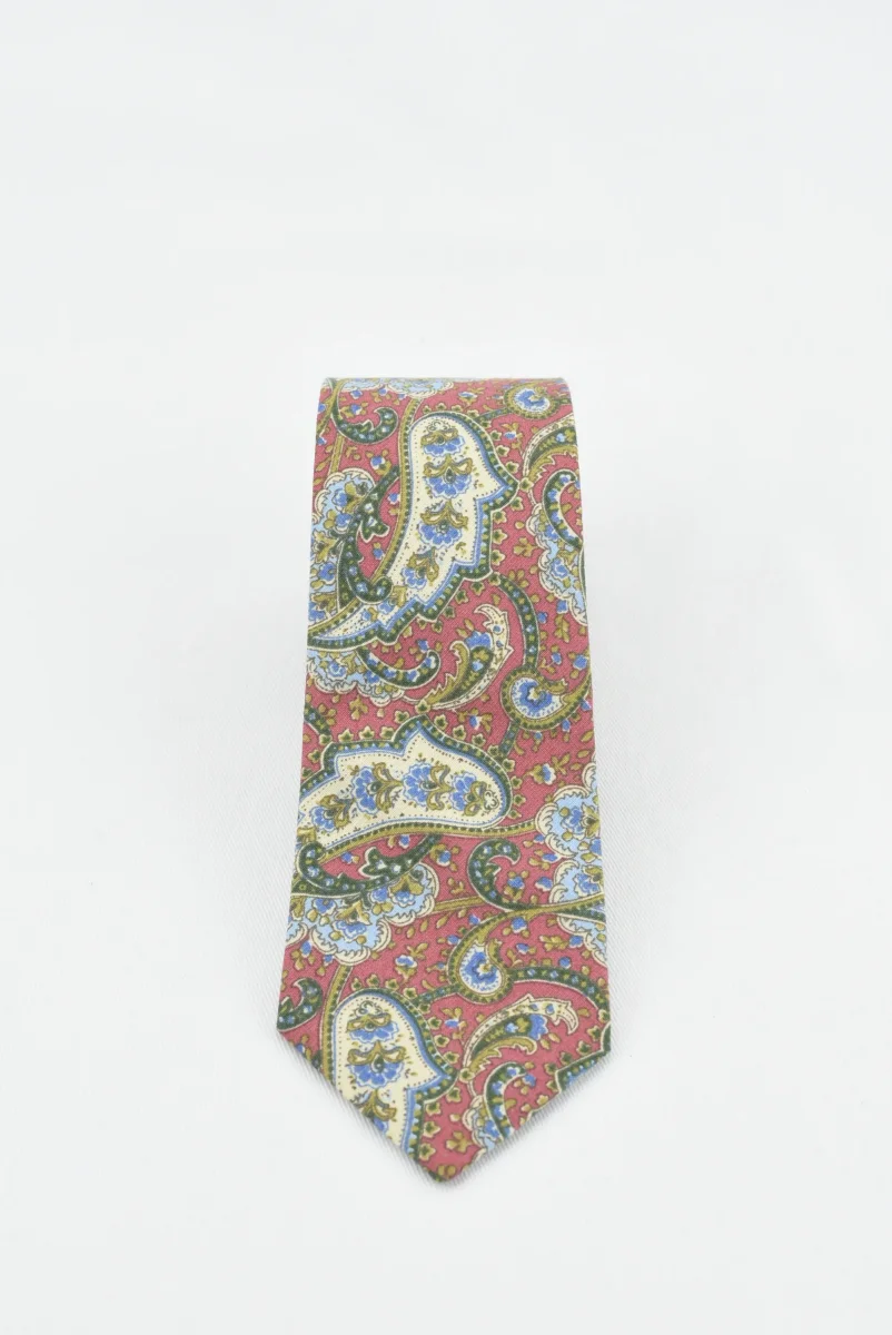 Corbata Cachemir Rojo - Imagen 2