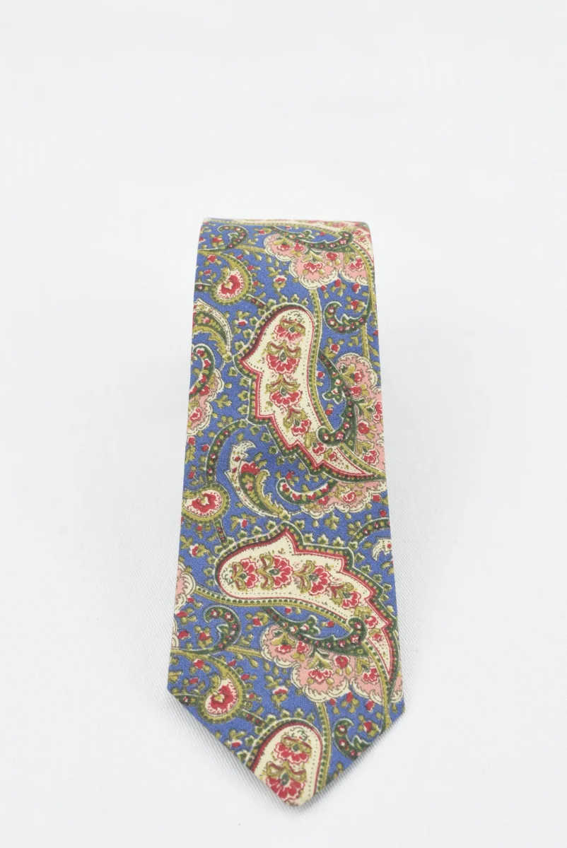 Corbata Cachemir Azul - Imagen 2