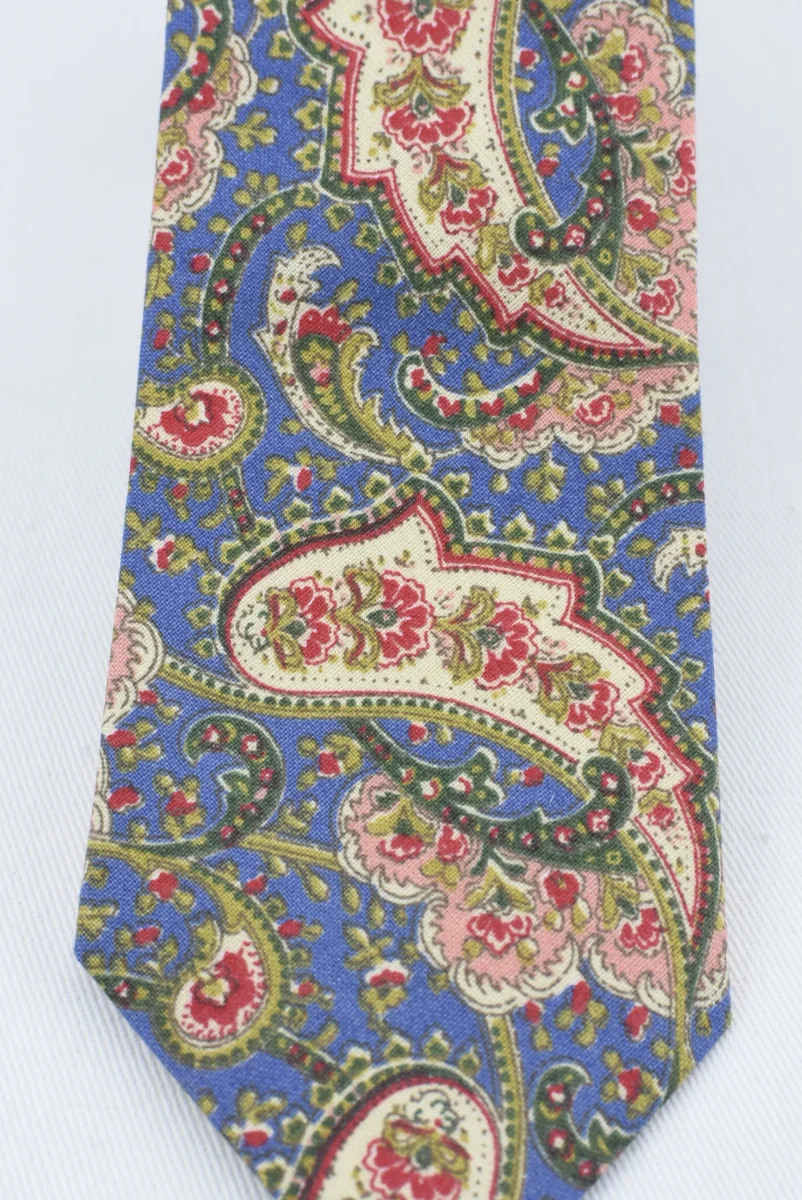 Corbata Cachemir Azul - Imagen 3