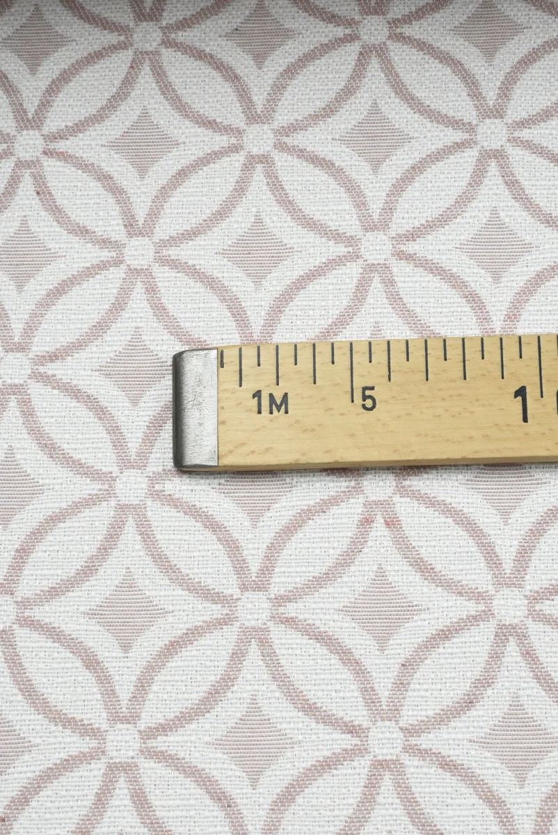 Tejido Jacquard Circular Rosa - Imagen 4