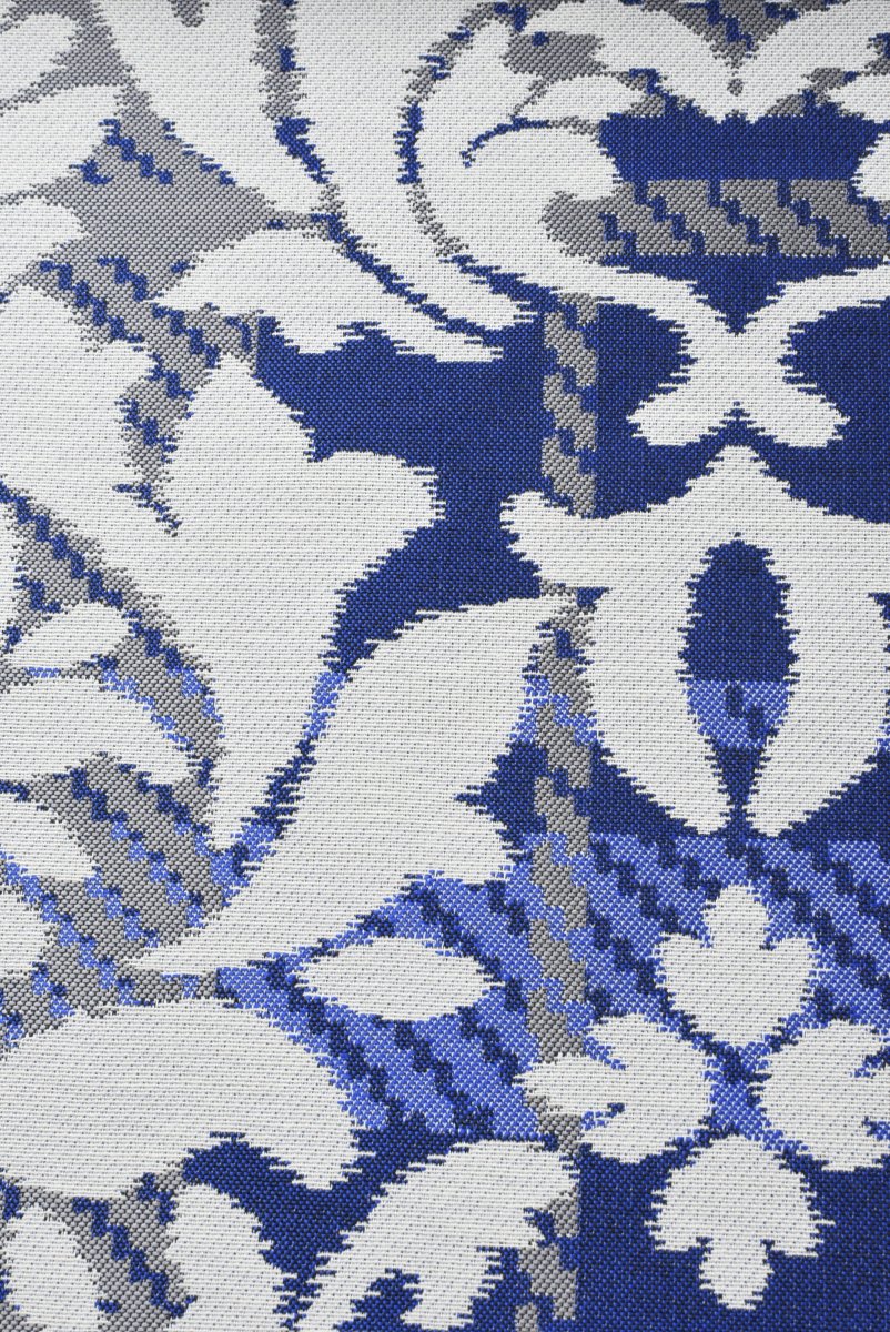 Tejido Jacquard Flor Nº9