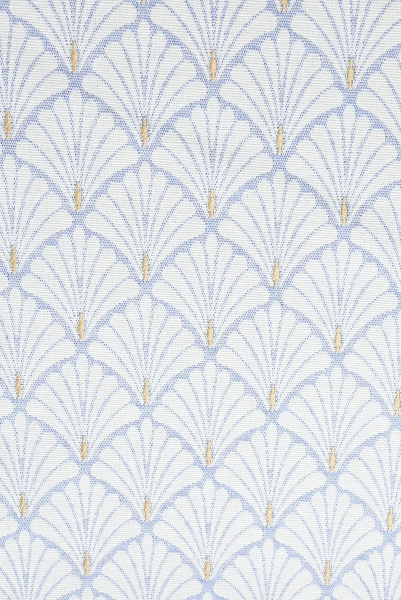 Tejido Jacquard Concha Celeste - Imagen 2