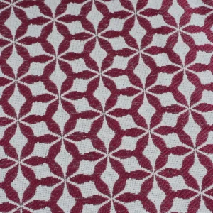 Tejido Jacquard Grecia Rojo