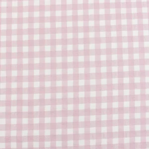 Tejido Vichy Sersuker Rosa Empolvado