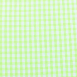 Tejido Vichy Sersuker  Verde Fluor