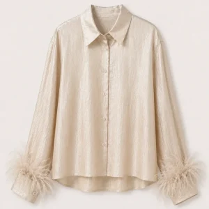 Blusa Lumiere Plumas