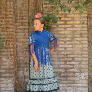 Traje de Flamenca Niña T.4