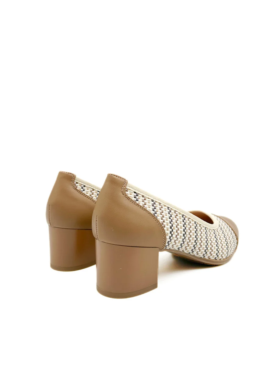 Zapato Salón Efecto de Rafia para Mujer E903-23 - Imagen 5