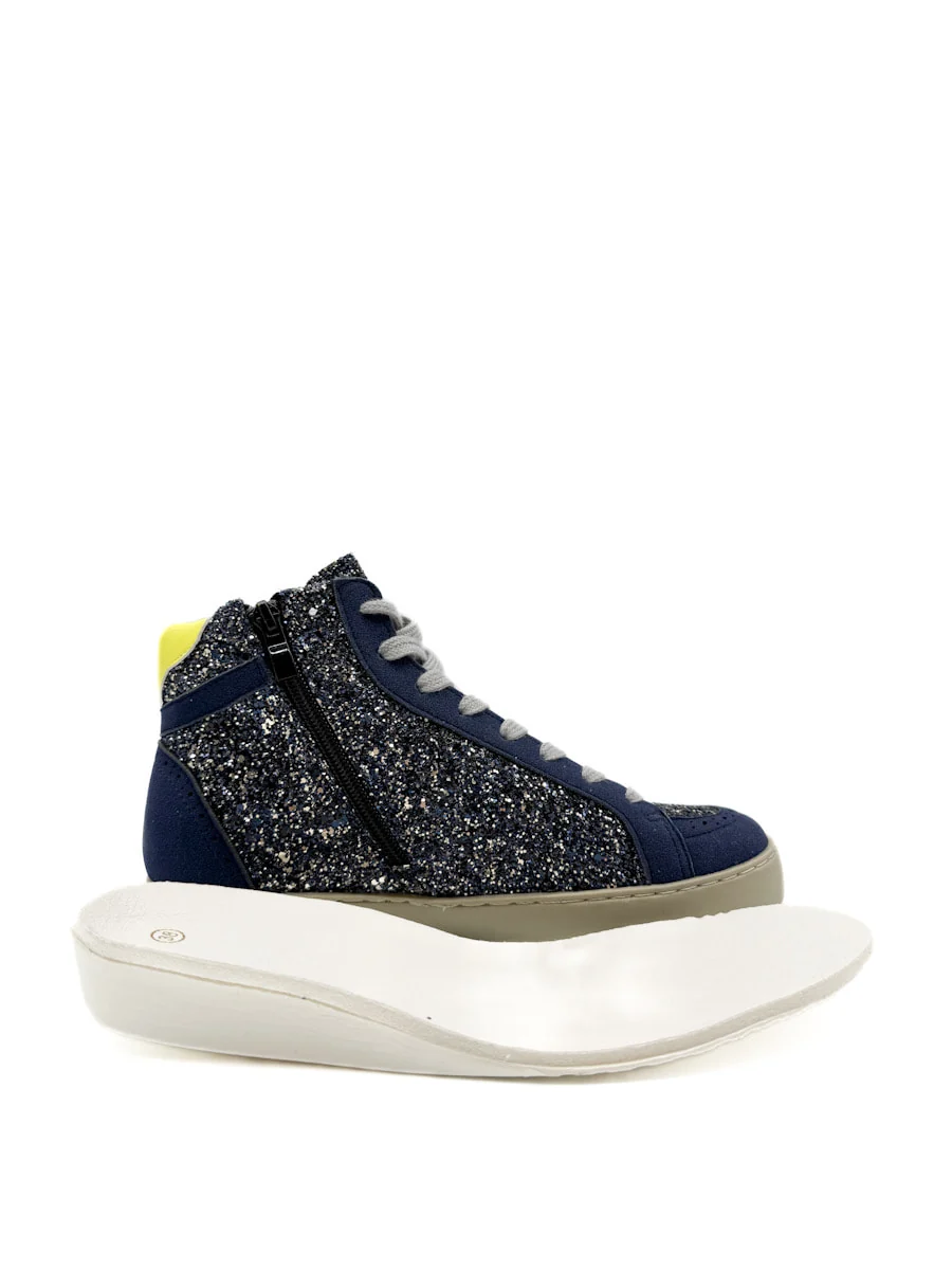Zapatillas Urbanas de Media Caña con Detalle de Flama - Imagen 7