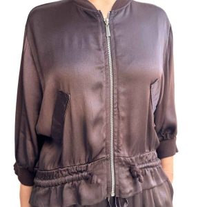 BOMBER SATINADA