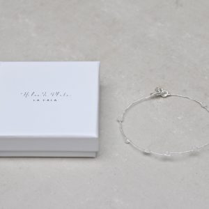 DETALLES DE BODA – PULSERA DE PLATA