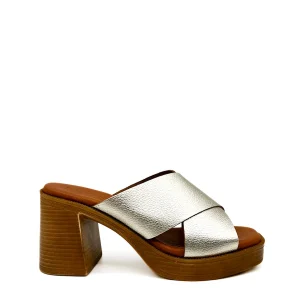 Sandalias Zuecos Piel Referencia 3786
