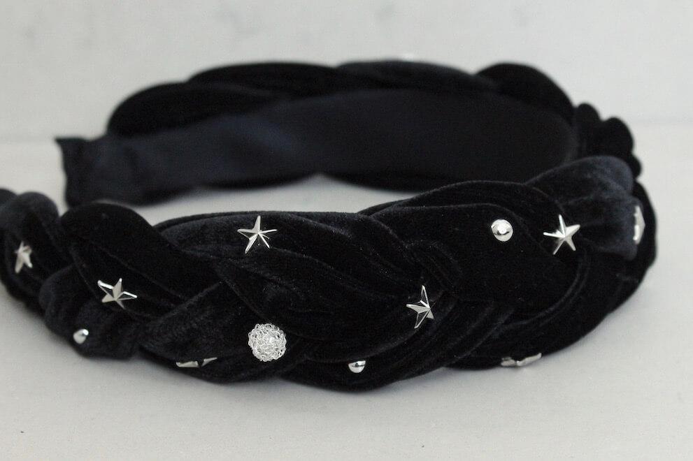 DIADEMA TERCIOPELO NEGRO - Imagen 5