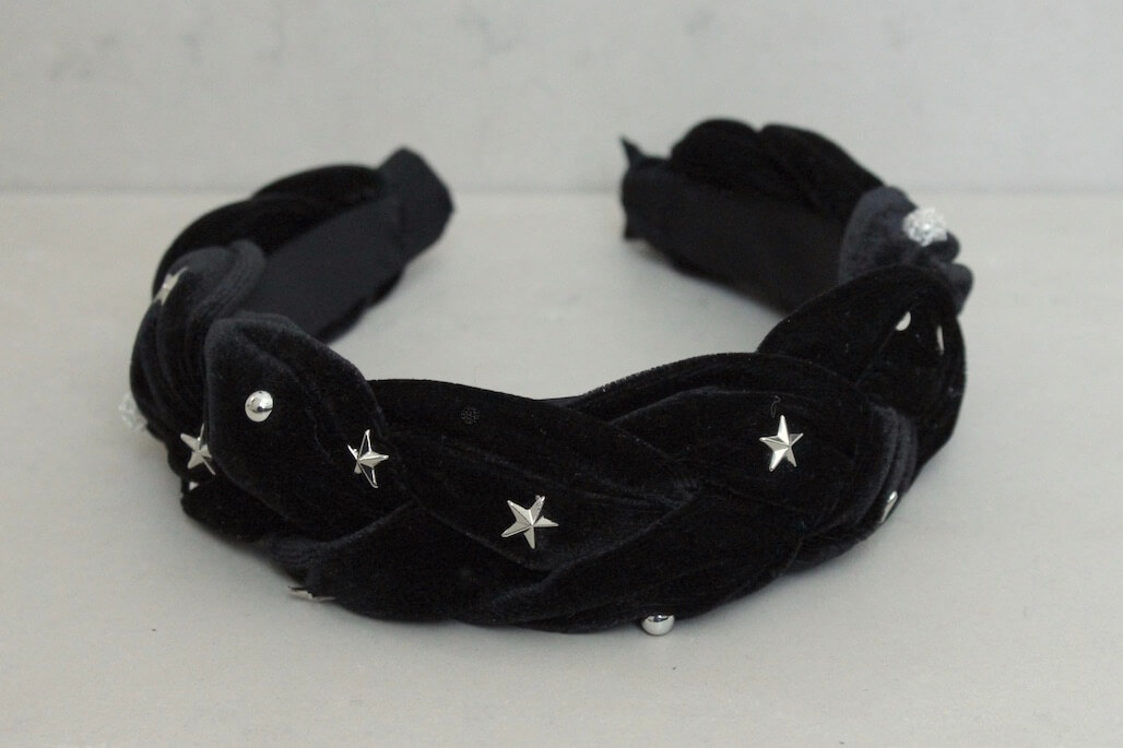 DIADEMA TERCIOPELO NEGRO - Imagen 6