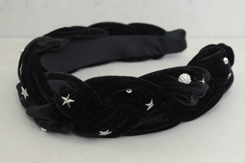 DIADEMA TERCIOPELO NEGRO - Imagen 7