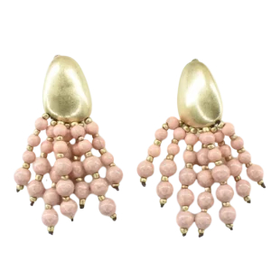PENDIENTES ROSA PALO RACIMOS