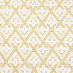 Tejido Jacquard Flor Geométrica