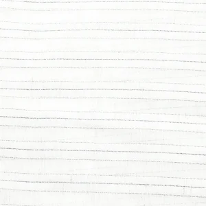 Tejido Visillo Raya Gris metalizado